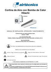 Cortina de aire con Bomba de Calor Hitachi 1:1 VRF - RJ11